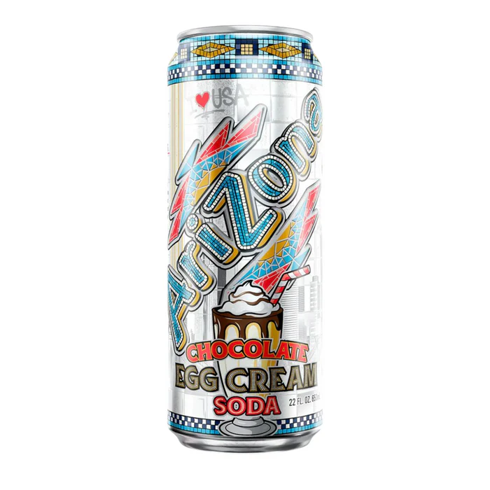 Arizona Chocolate Egg Cream Soda 24x650ml