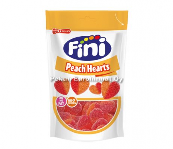 Fini Peach Hearts 16x165g