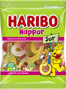 Haribo Nappar Sura 22x80g