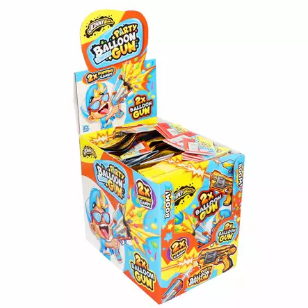 Johny Bee Party Balloon Gun+Jauhe 24x4g