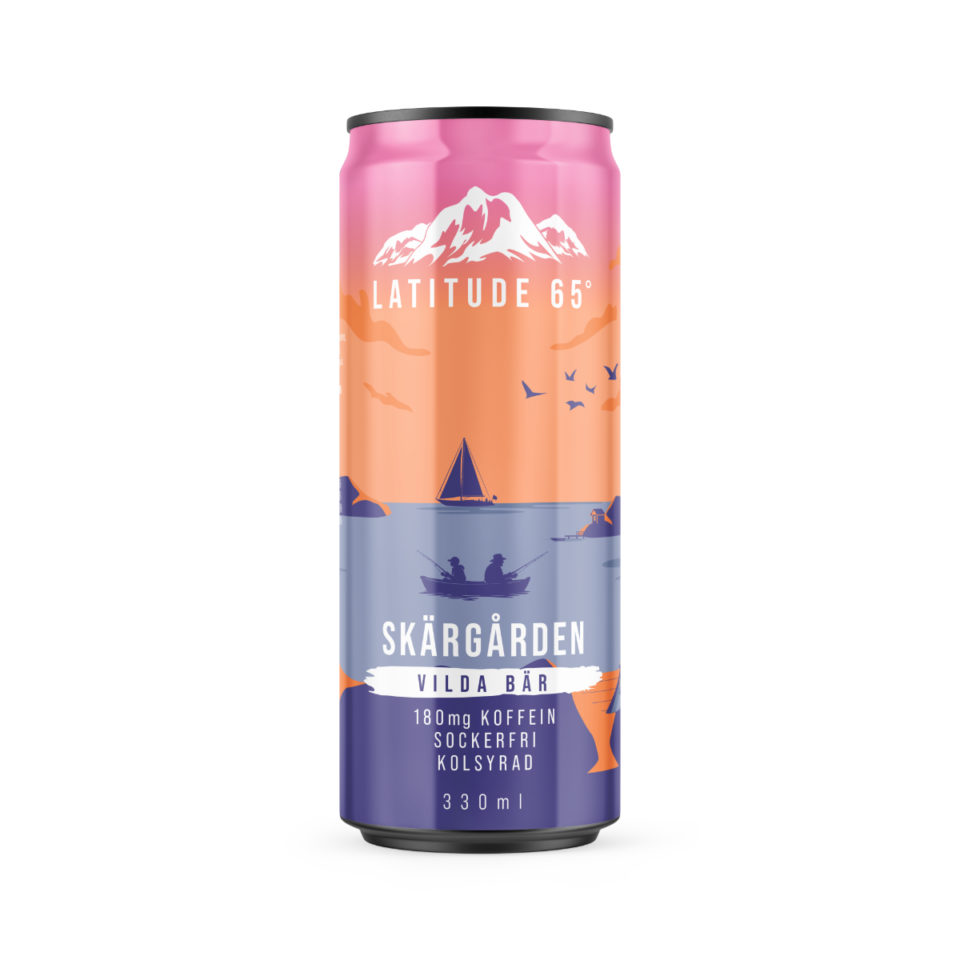 Latitude 65 Skärgården-Vilda bär 24x330ml