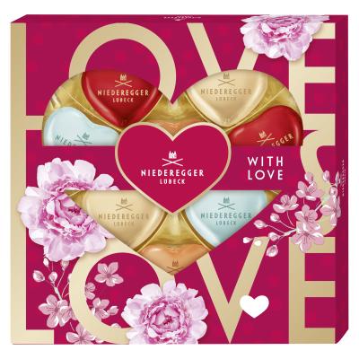 Niederegger Master Selection Hearts "With love" 10x125g