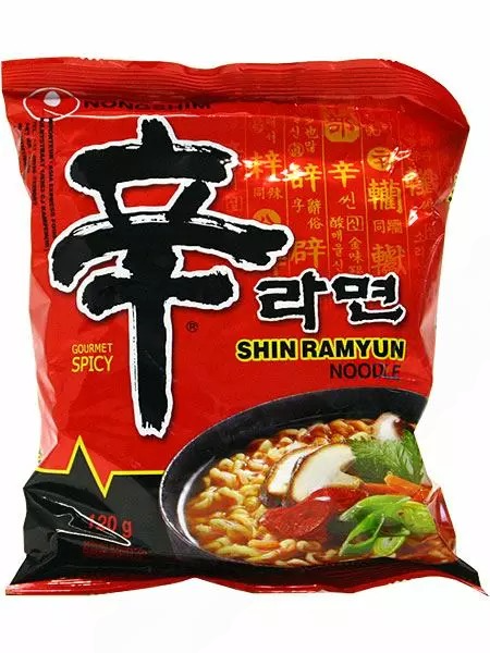 Nongshim Shin Ramyun Spicy Pikanuudelit, tulinen 20x120g