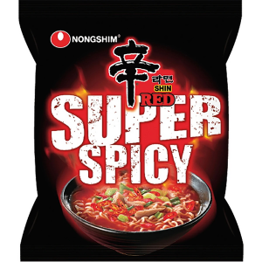 Nongshim Shin Red Super Spicy Pikanuudelit 20x120g