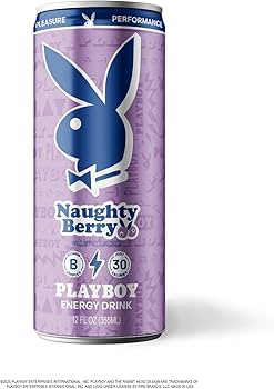 Playboy Naughty Berry Energy Drink 12x330ml