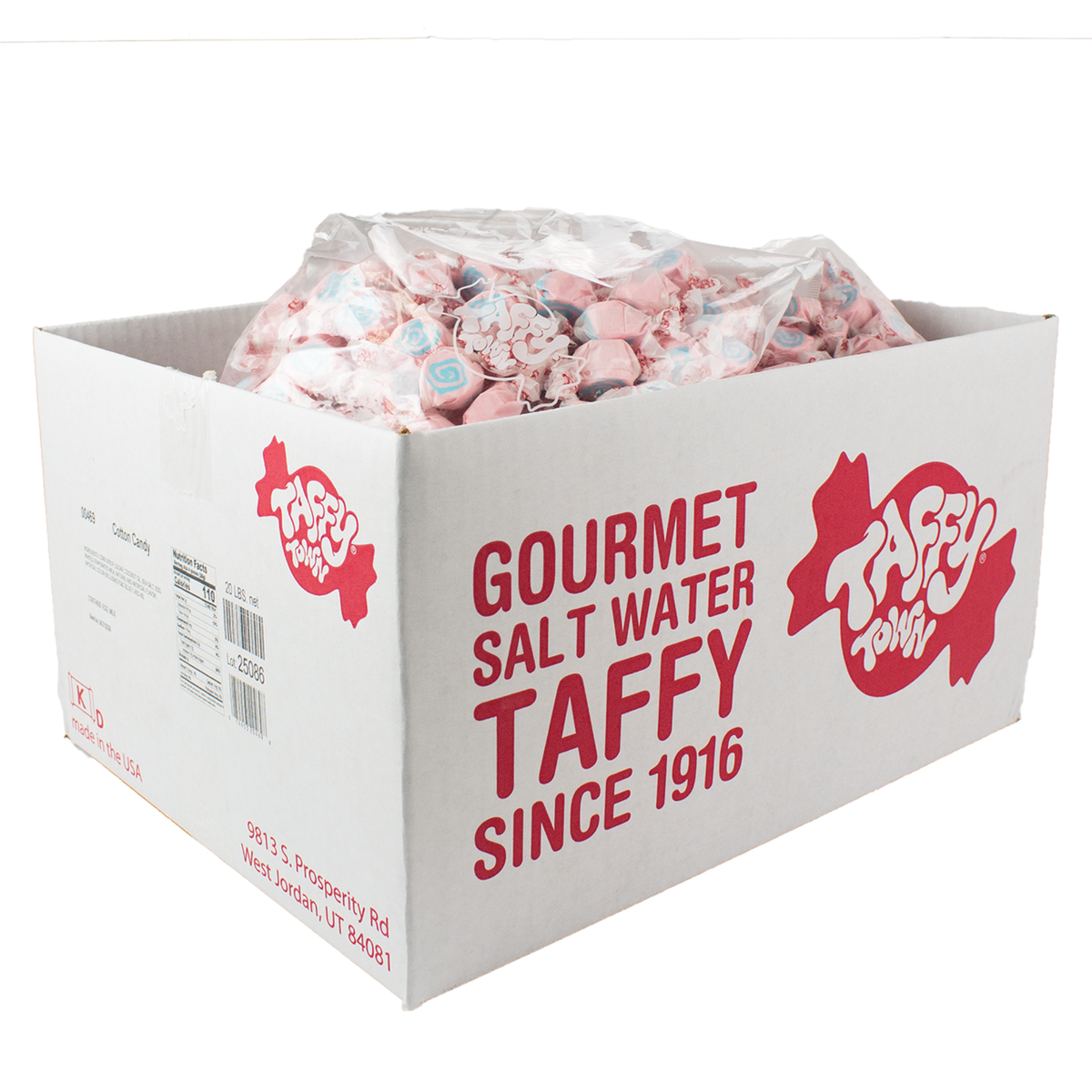 Salty Water Taffy Town Cotton Candy 4x1,13kg 2