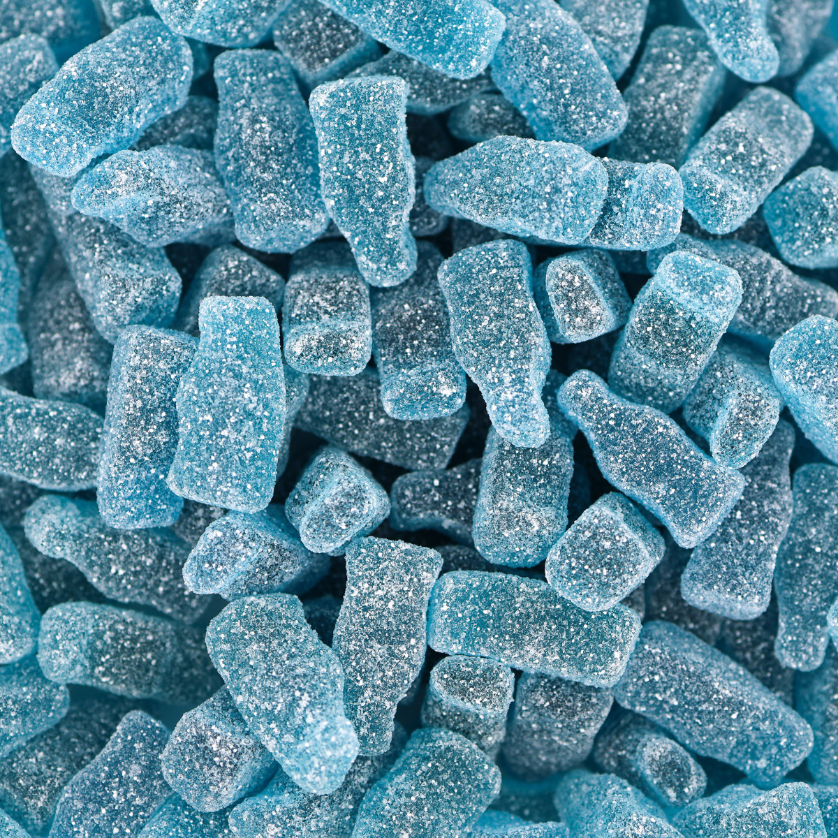 Sour Gummy Blue Rasberry Bottle 1,0kg