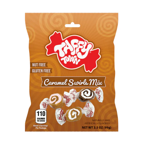 Taffy Town Caramel Swirls Mix 12x99g
