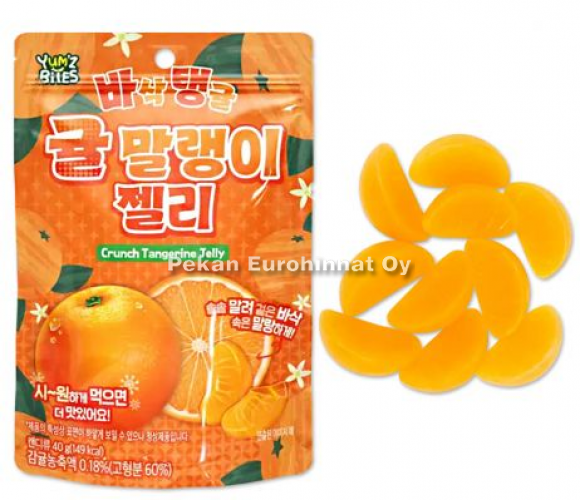 Yum´s Crunch Tangerine Gummy 10x40g